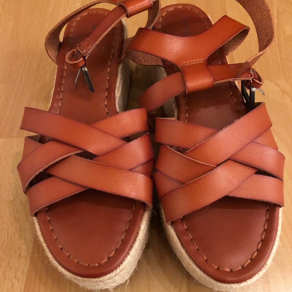American eagle platform sandal